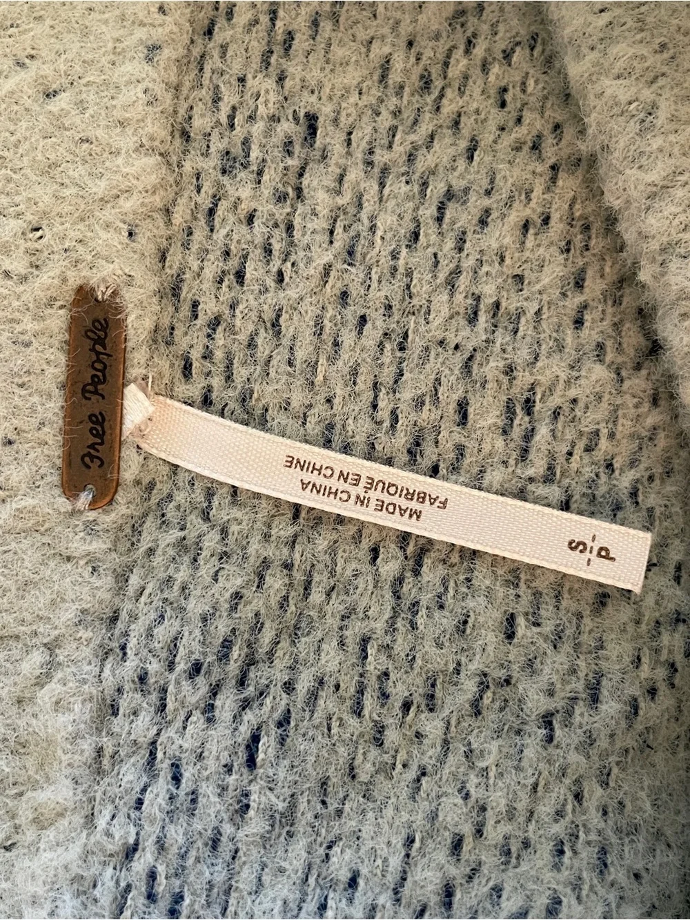 Free People plush cropped